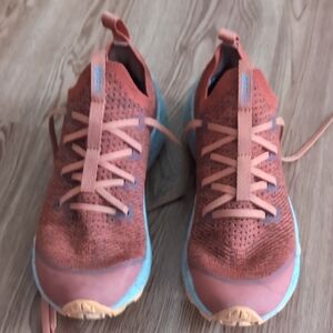REI Pink and Blue Knit Sneakers